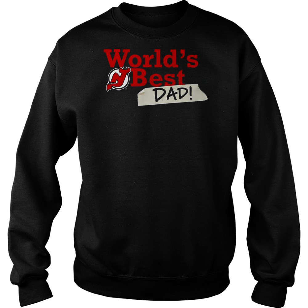 New Jersey Devils World’s Best Dad T-Shirt Hoodie