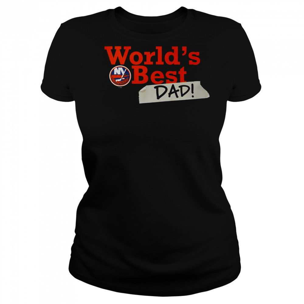 New York Islanders World’s Best Dad T-Shirt Women's T-shirt