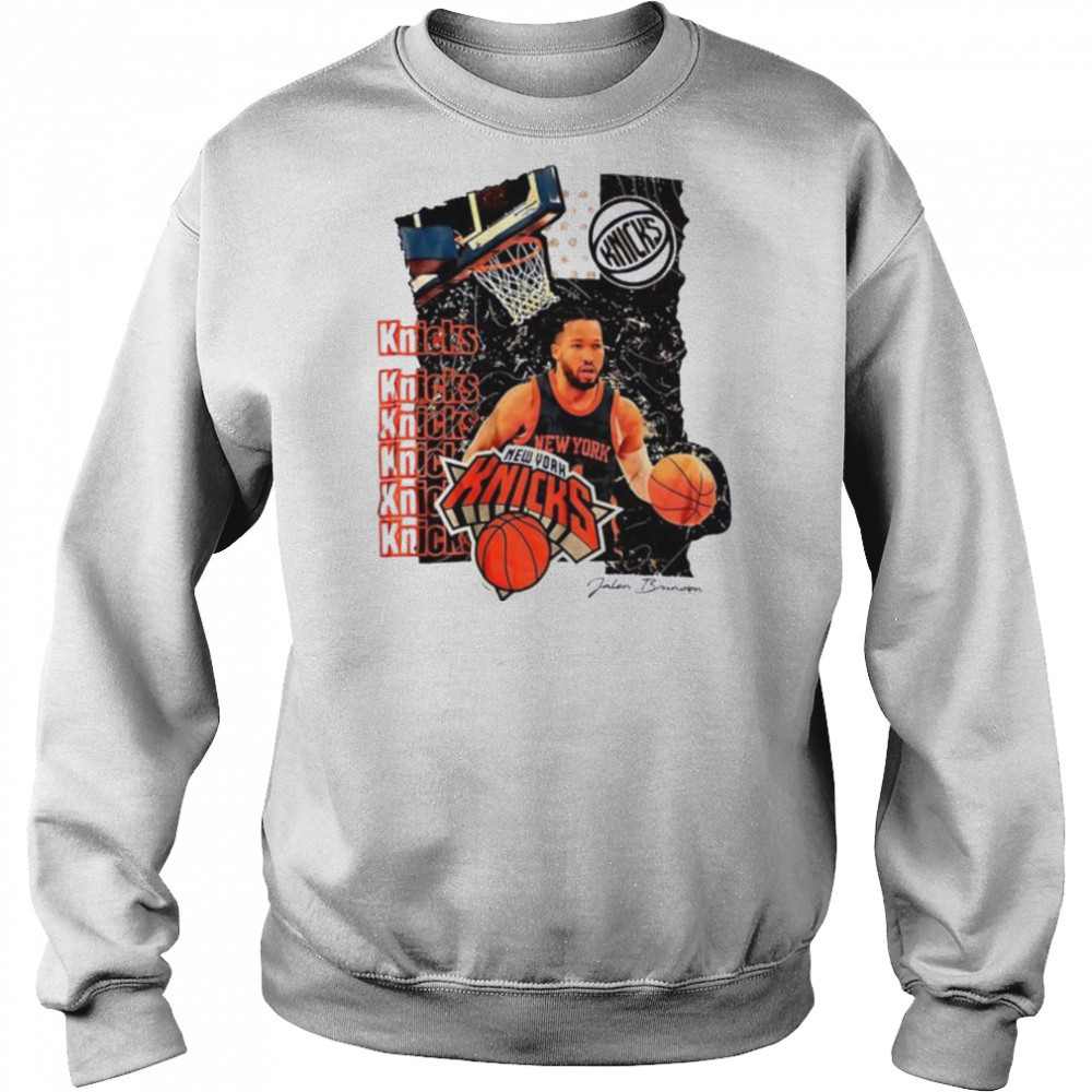 Ny Knicks Jalen Brunson NBA 2025 shirt Hoodie