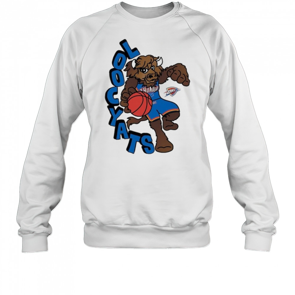 Oklahoma City Thunder NBA x Staycool Mascot Shirt Sweatshirt