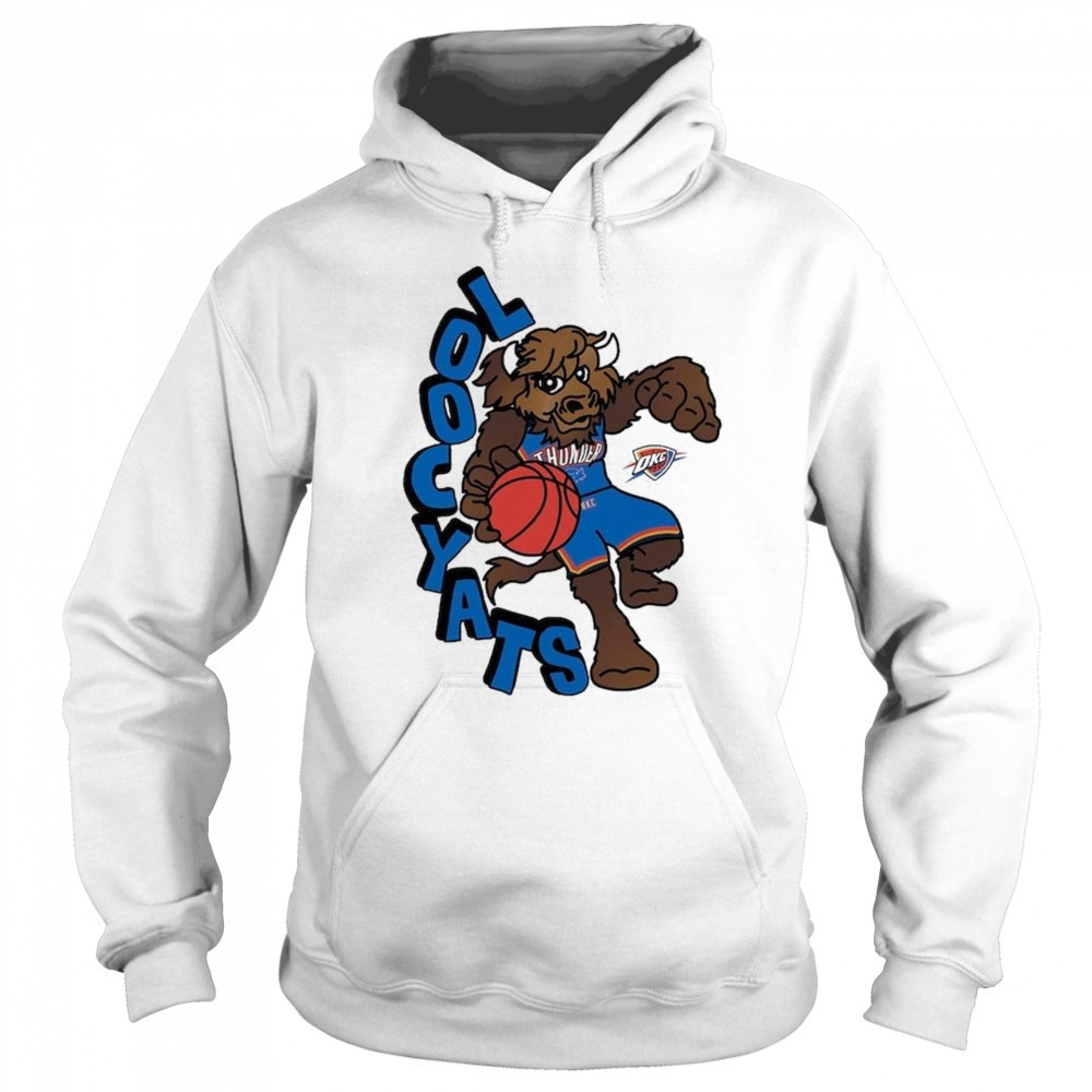 Oklahoma City Thunder NBA x Staycool Mascot Shirt Sweatshirt