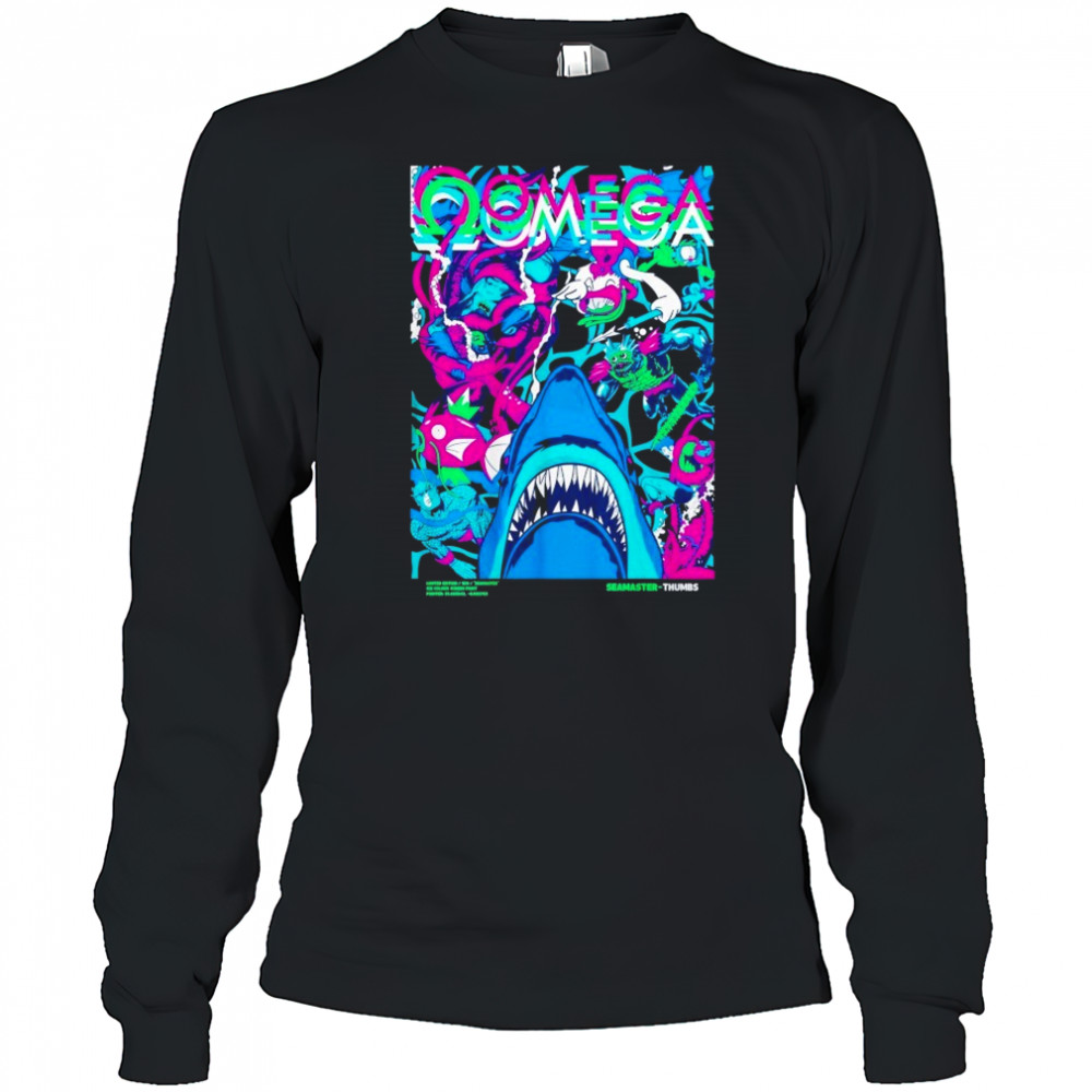 Omega Sea Master Thumbs T-shirt Long Sleeved