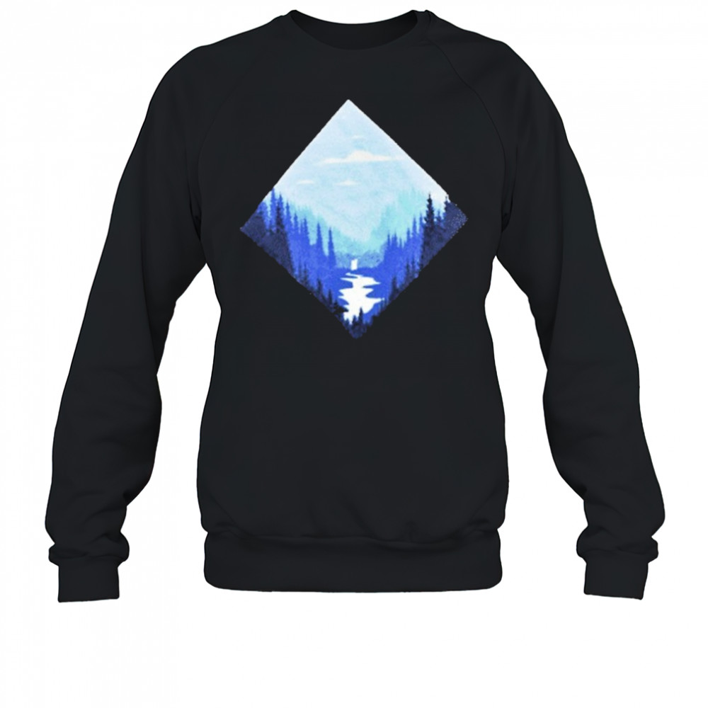 Papadosio Fleece-Lined Sherpa T-Shirt Sweatshirt