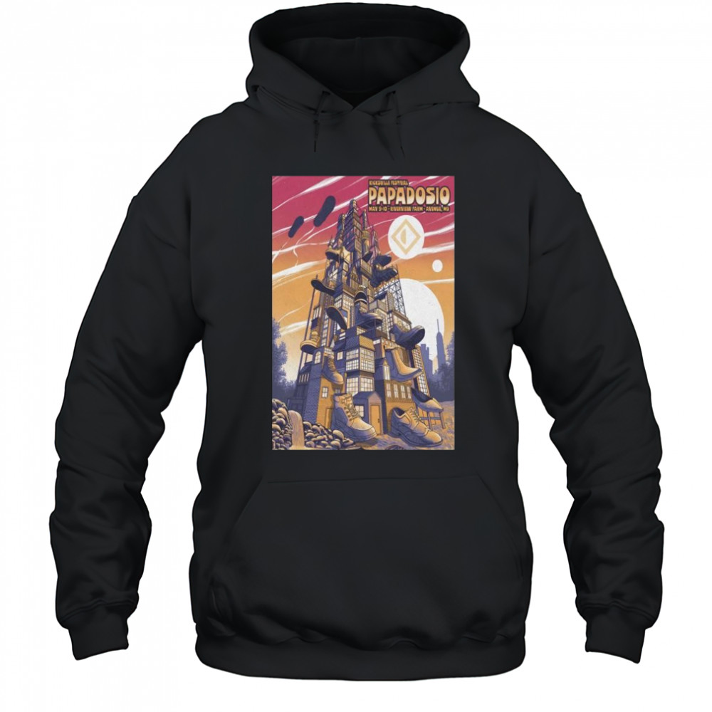 Papadosio Tour May 9-10 2025 Papadosio Family Presents Kicksville Avenue MD t-shirt Hoodie