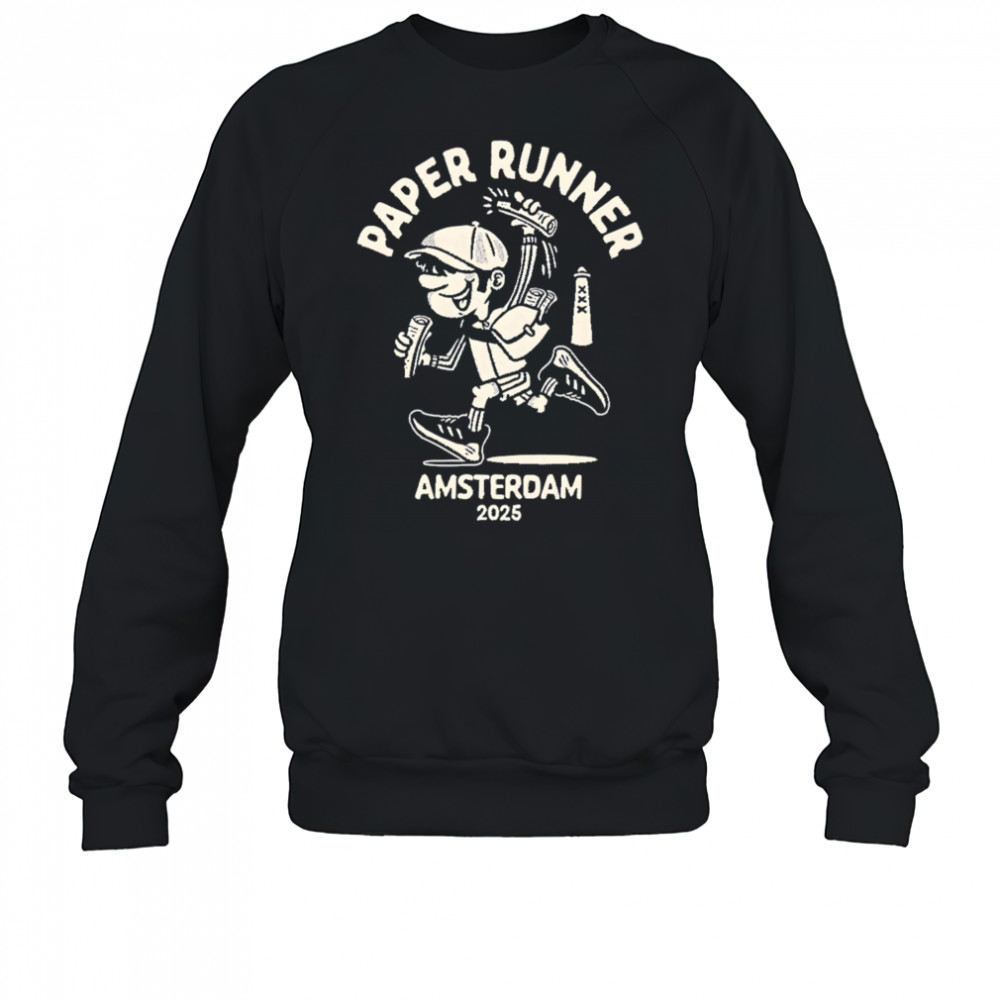 Paper Runner Amsterdam 2025 shirt Sweatshirt