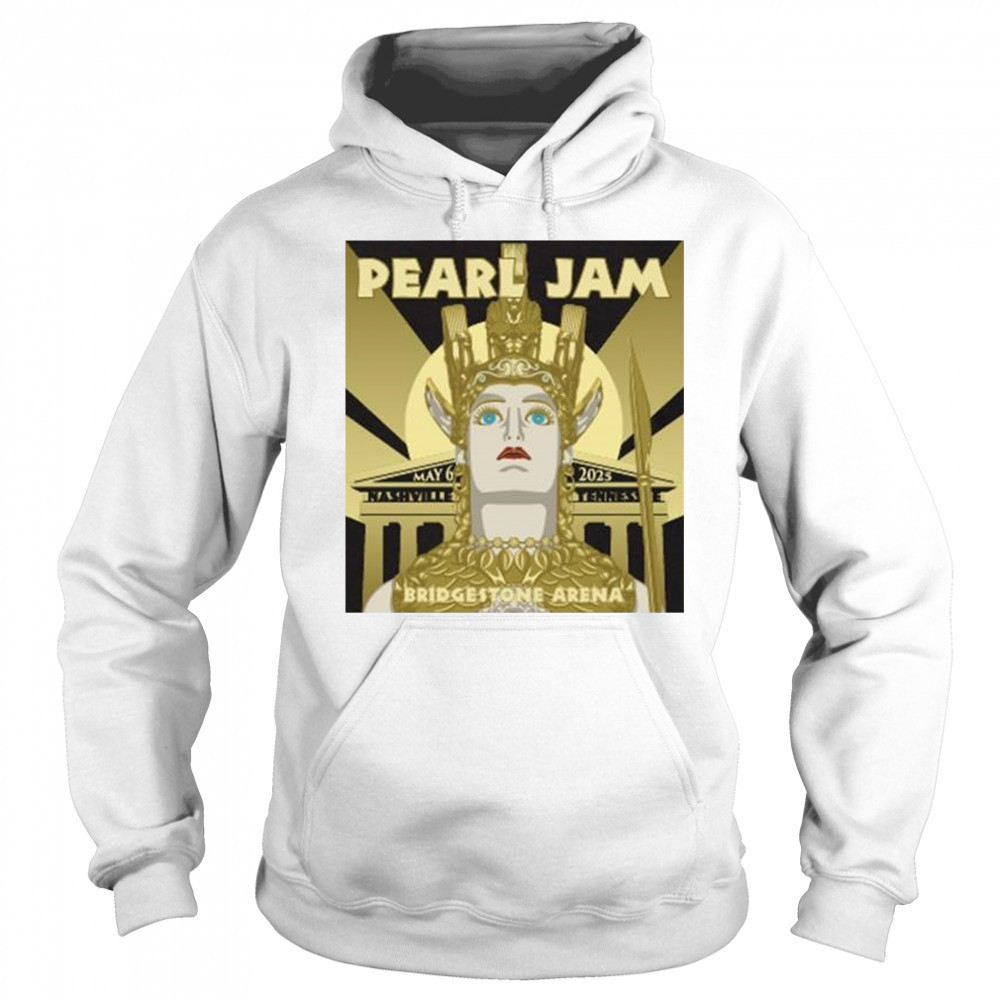 Pearl Jam At Bridgestone Arena May 6 2025 Dark Matter Tour With Teen Jesus And The Jean Teasers Event t-shirt Sweatshirt