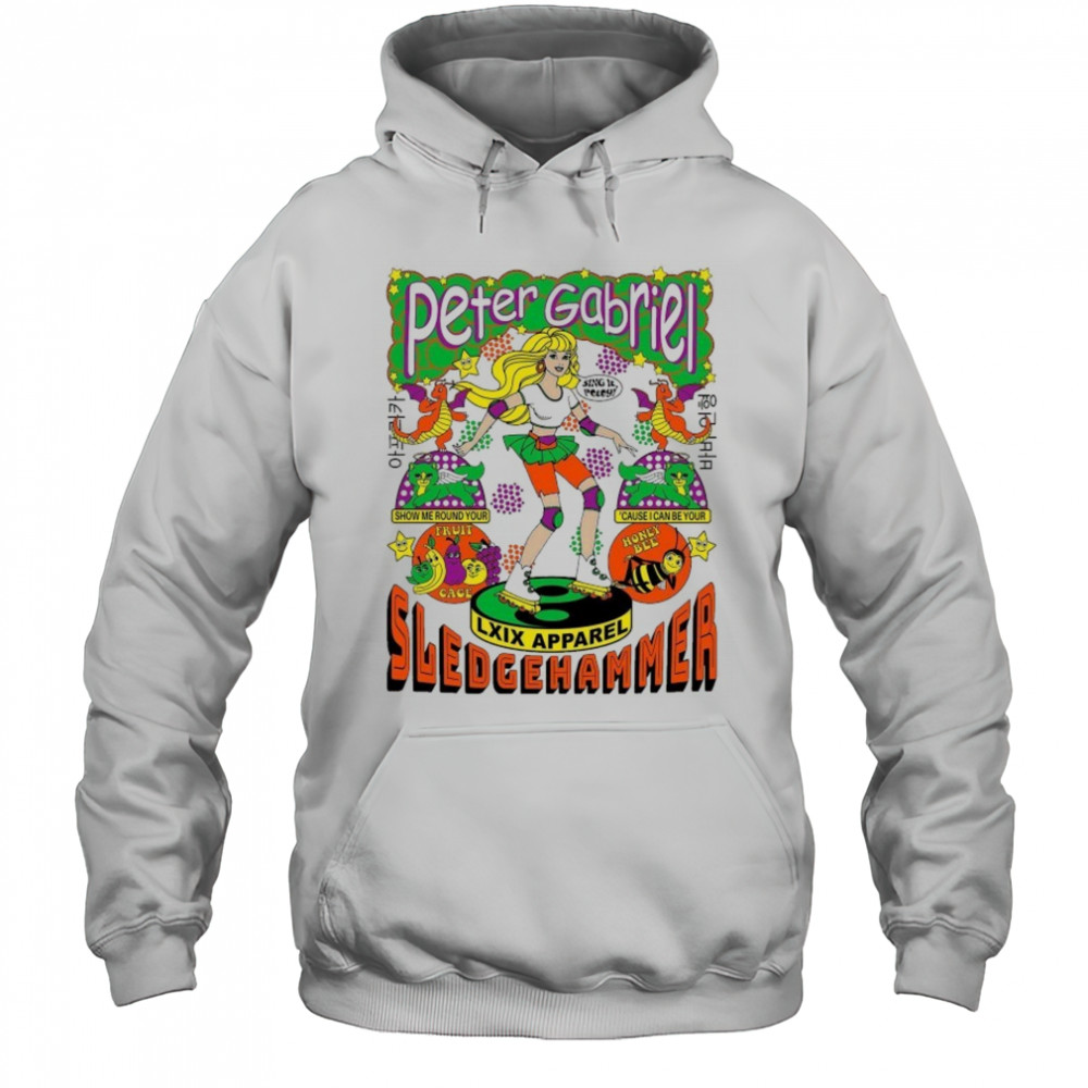 Peter Gabriel Sledgehammer Brian Robert Jones T-shirt Hoodie