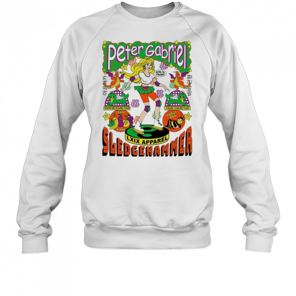 Peter Gabriel Sledgehammer Brian Robert Jones T-shirt Sweatshirt