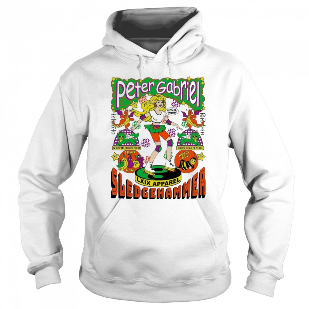 Peter Gabriel Sledgehammer Brian Robert Jones T-shirt Sweatshirt