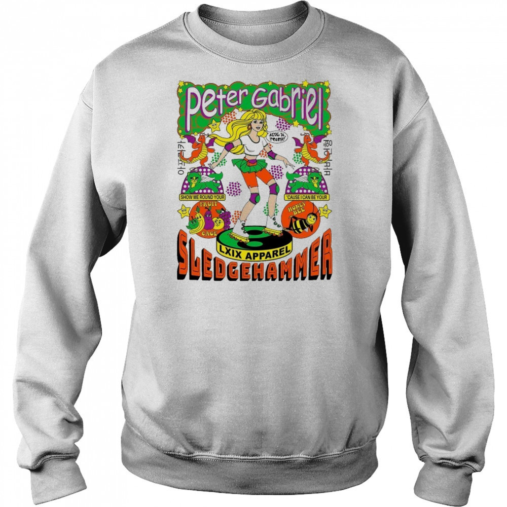 Peter Gabriel Sledgehammer Brian Robert Jones T-shirt Hoodie