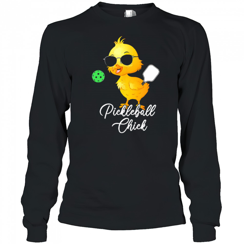 Pickleball Chick Funny Pickleball shirt Long Sleeved