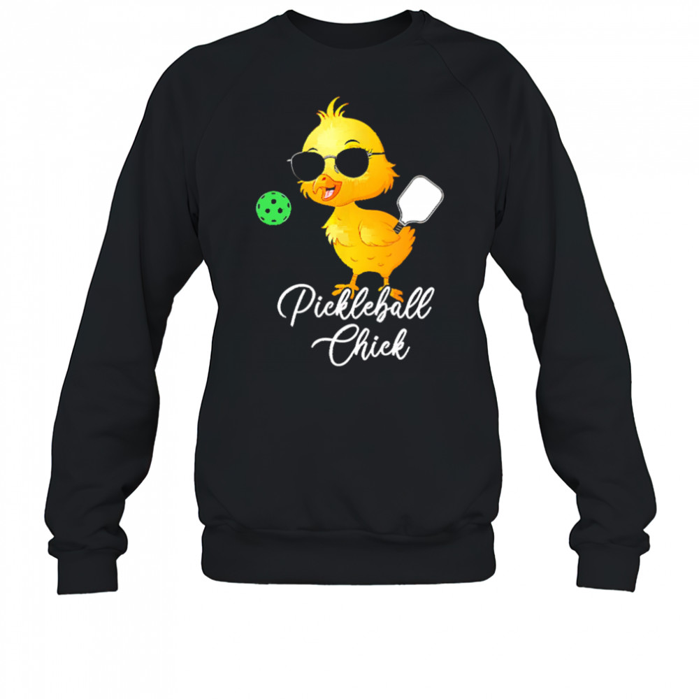 Pickleball Chick Funny Pickleball shirt Sweatshirt