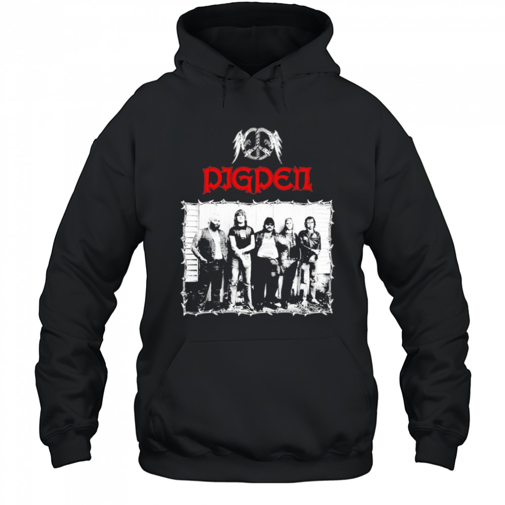 Pig Pen Peace Photo T-shirt Hoodie