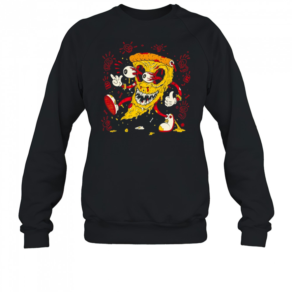 Pizza Monster T-shirt Sweatshirt