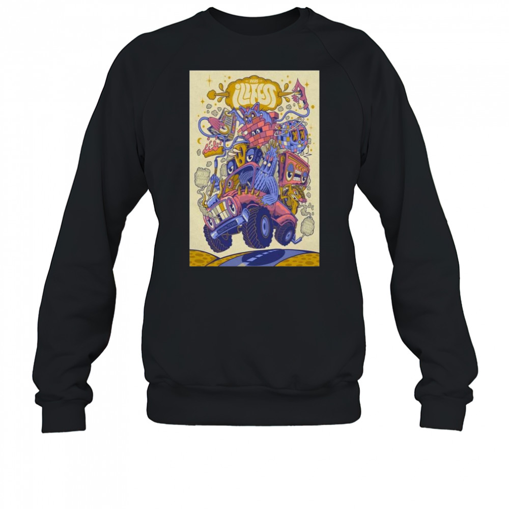 Poster Illfest Travis County Exposition Center Austin TX May 30-June 1 2025 Tour t-shirt Sweatshirt