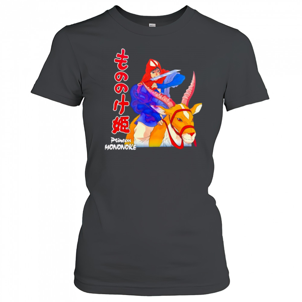 Princess Mononoke riding deer shirt Women's T-shirt