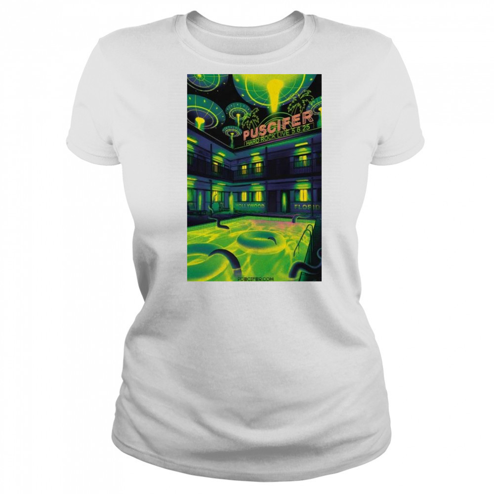 Puscifer Hard Rock Live Hollywood FL May 6 2025 Tour t-shirt Women's T-shirt