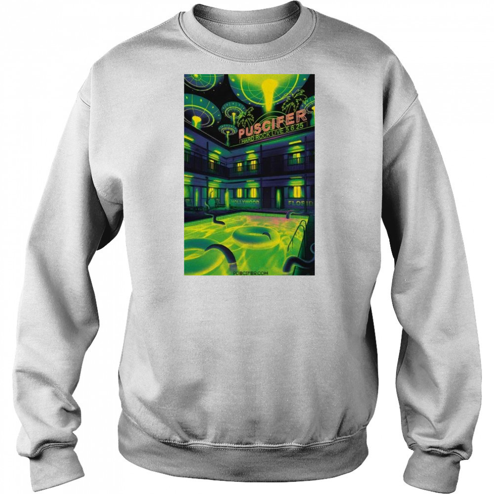 Puscifer Hard Rock Live Hollywood FL May 6 2025 Tour t-shirt Hoodie