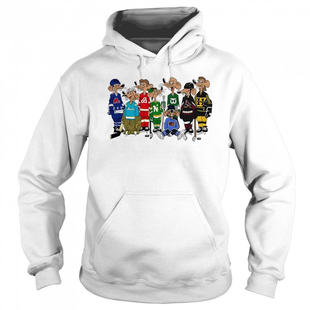 Rink rats retro hockey shirt Sweatshirt