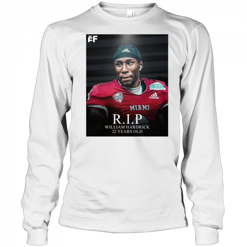 RIP Austin Peay DB William Hardrick 22 years old 2002-2025 t-shirt Long Sleeved