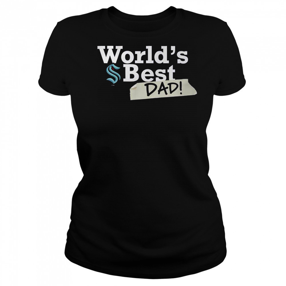 Seattle Kraken World’s Best Dad T-Shirt Women's T-shirt