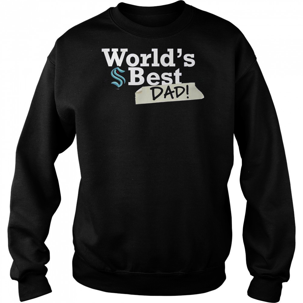 Seattle Kraken World’s Best Dad T-Shirt Hoodie