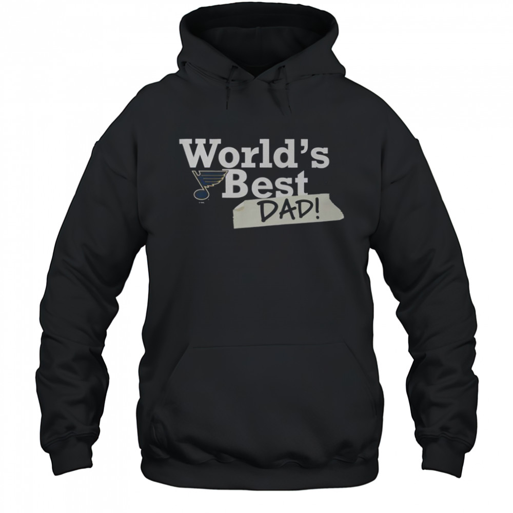 St Louis Blues World’s Best Dad T-Shirt Hoodie
