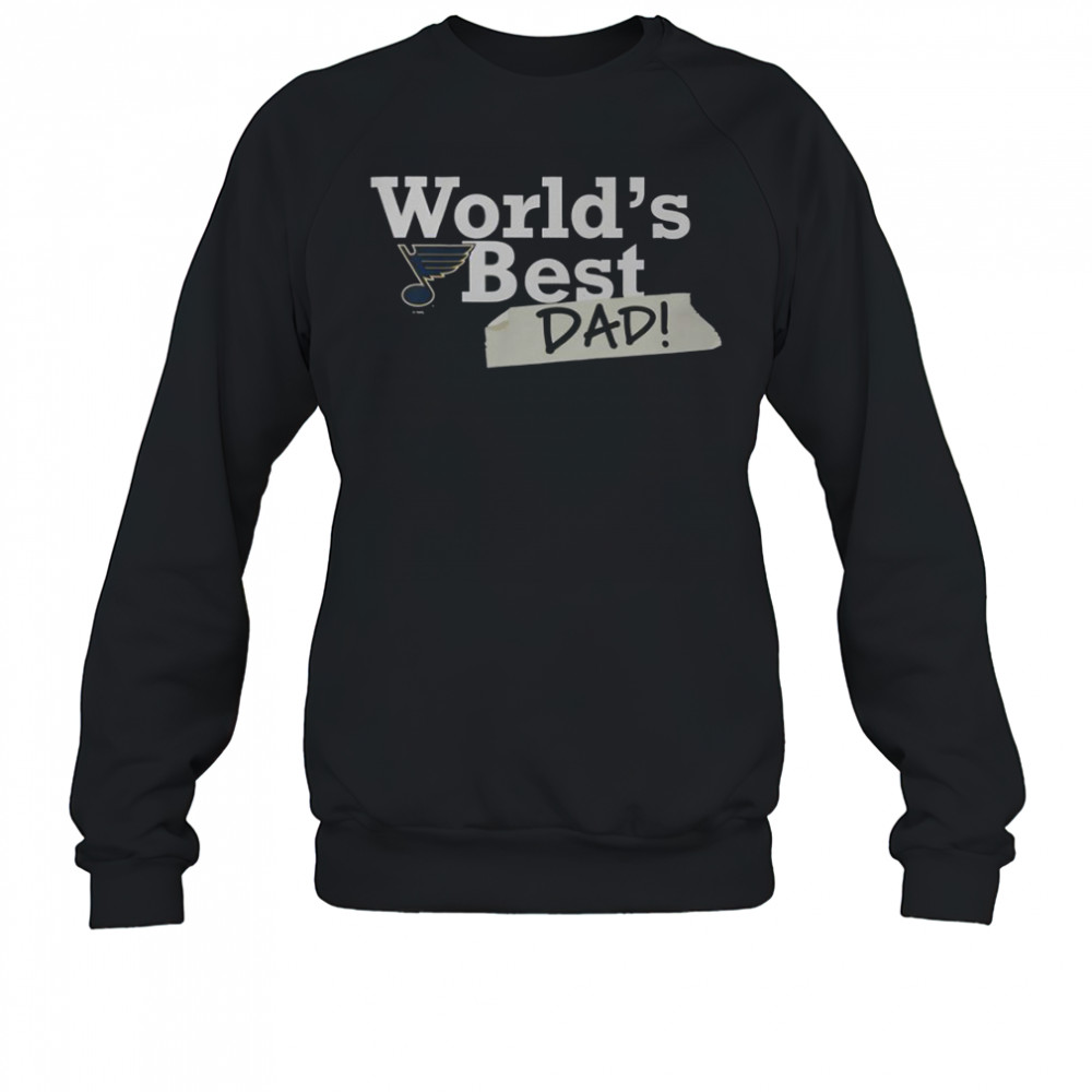 St Louis Blues World’s Best Dad T-Shirt Sweatshirt