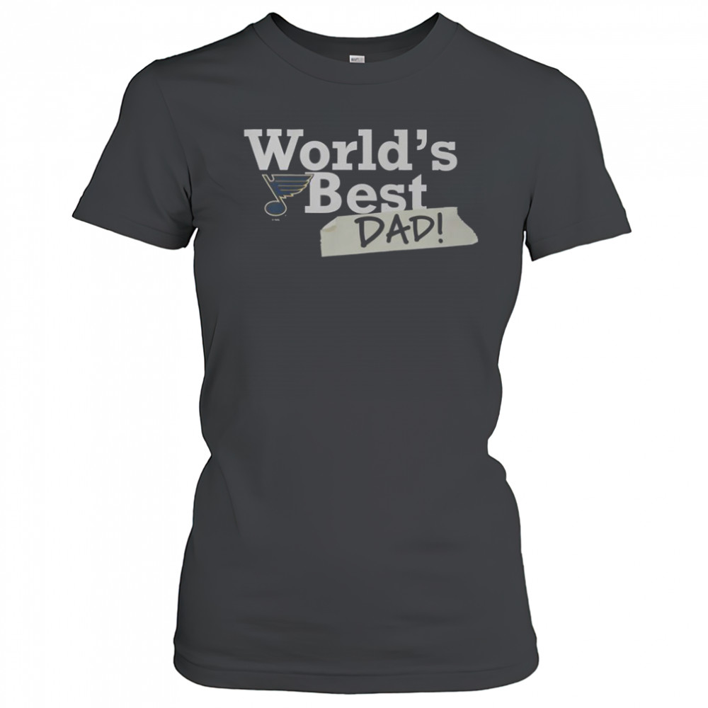 St Louis Blues World’s Best Dad T-Shirt Women's T-shirt