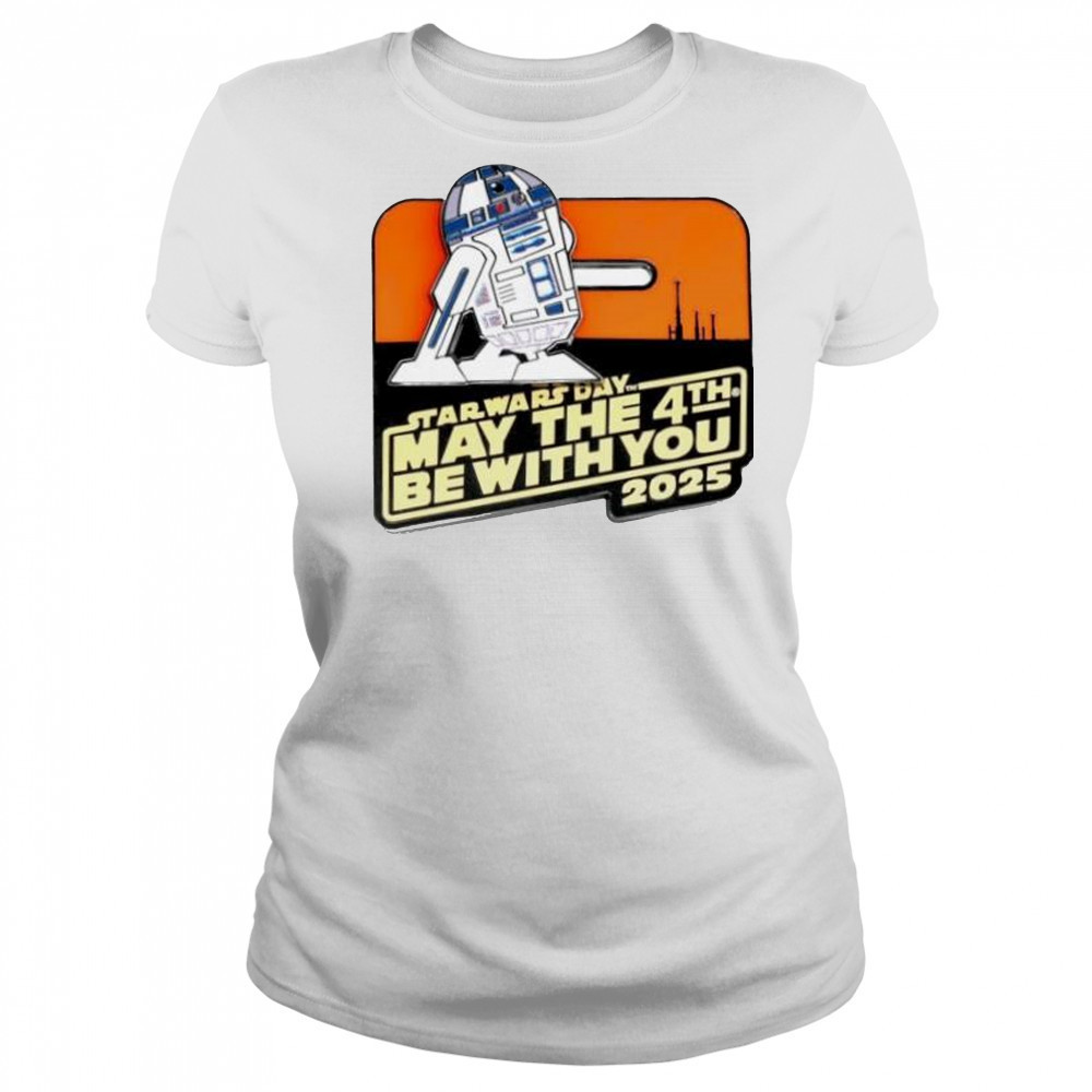 Star war day may the 4th be with you 2025 R2-D2 shirt Women's T-shirt