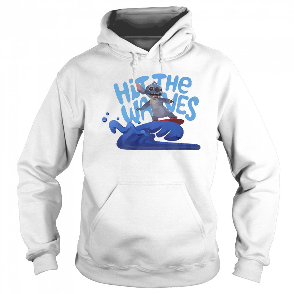 Stitch Hit the Waves shirt Sweatshirt