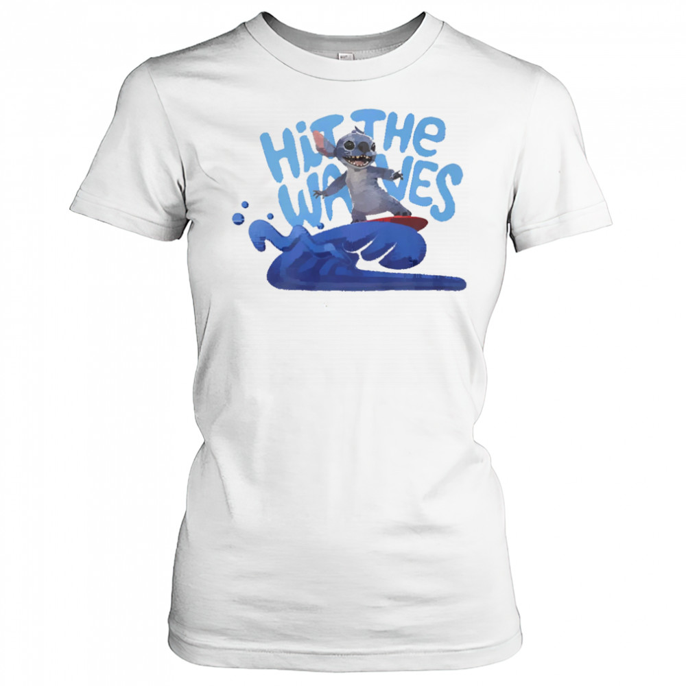 Stitch Hit the Waves shirt Women's T-shirt