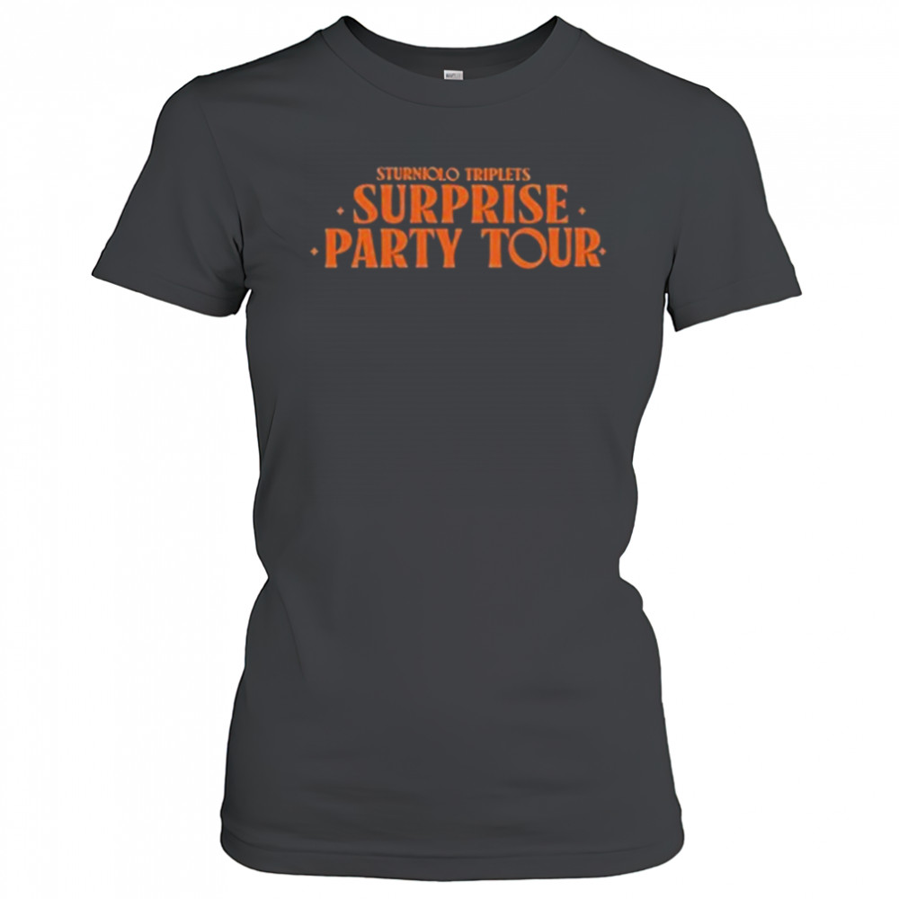 Sturniolo Triplets Surprise Party Tour T-shirt Women's T-shirt