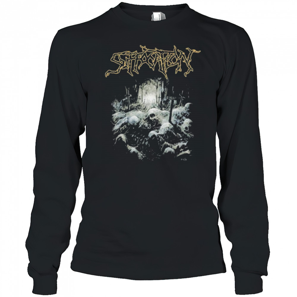 Suffocation Graveyard T-shirt Long Sleeved