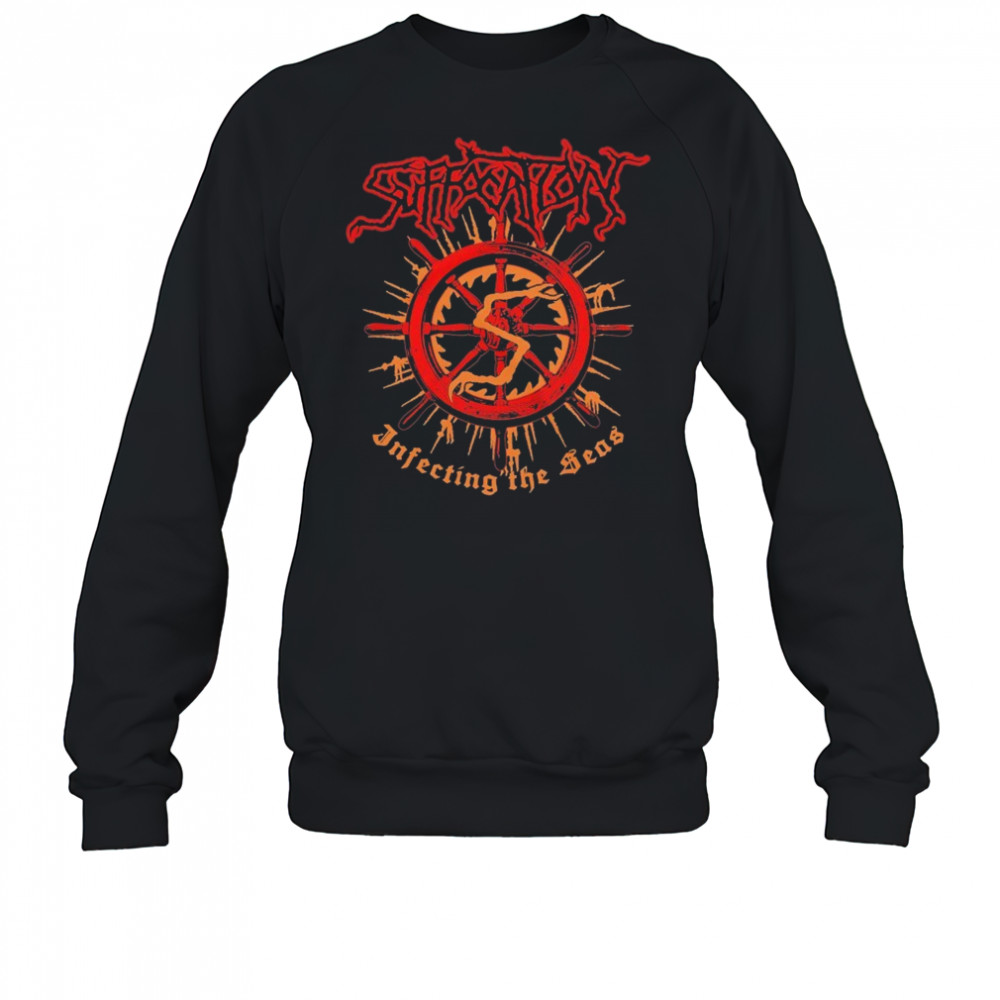 Suffocation Infecting The Seas T-shirt Sweatshirt