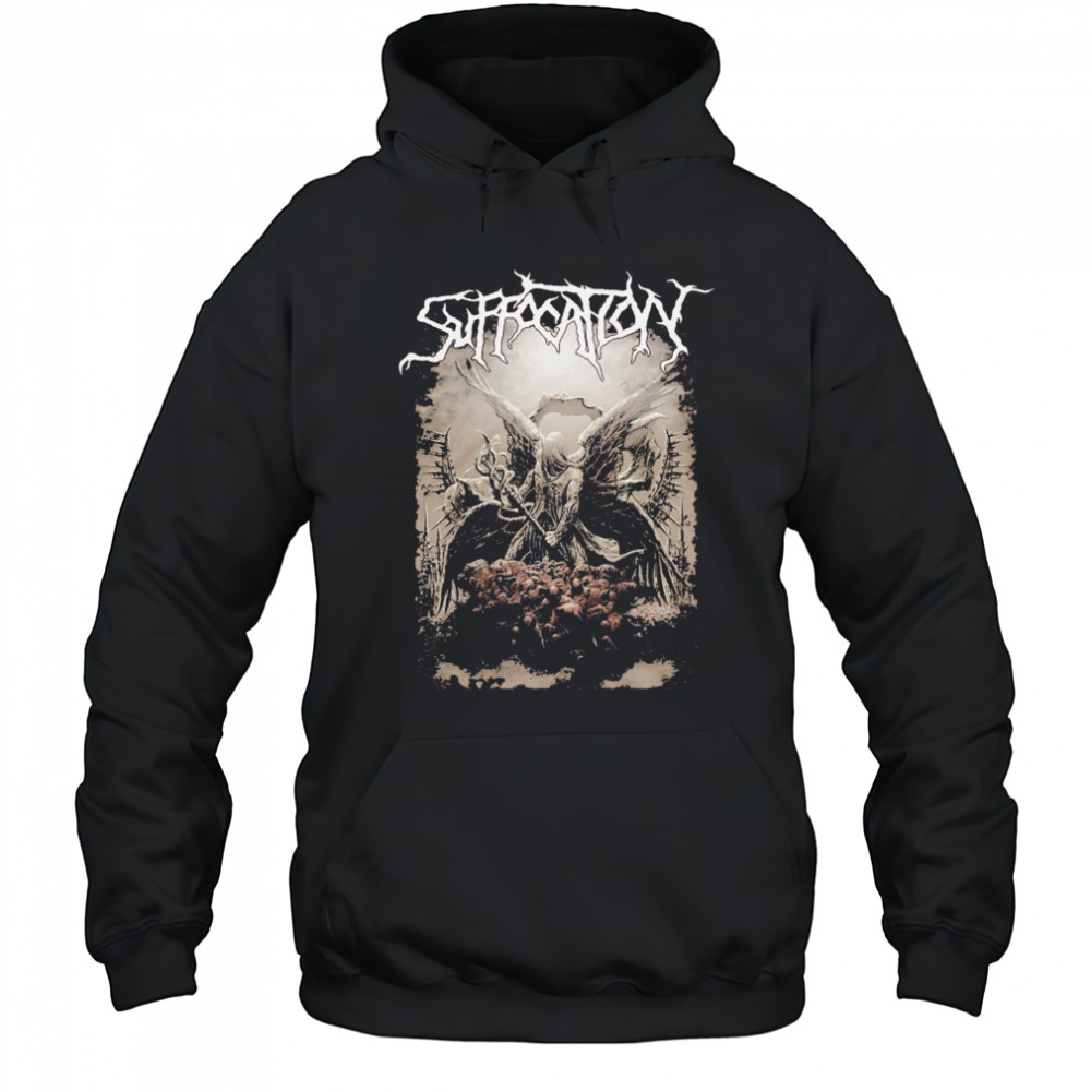 Suffocation Shred Angel T-shirt Hoodie