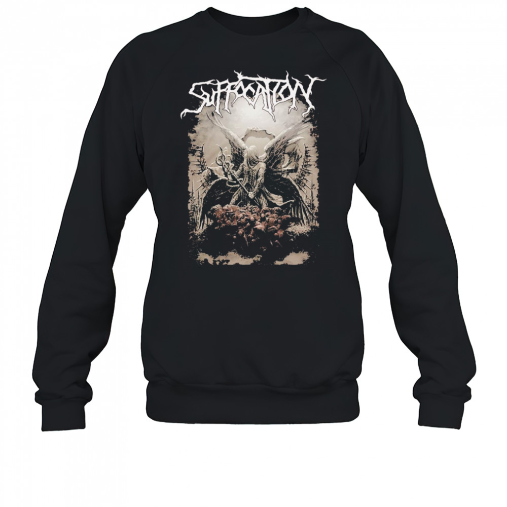 Suffocation Shred Angel T-shirt Sweatshirt