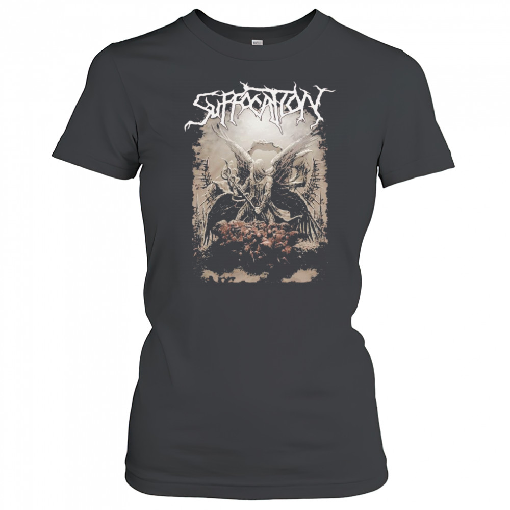 Suffocation Shred Angel T-shirt Women's T-shirt