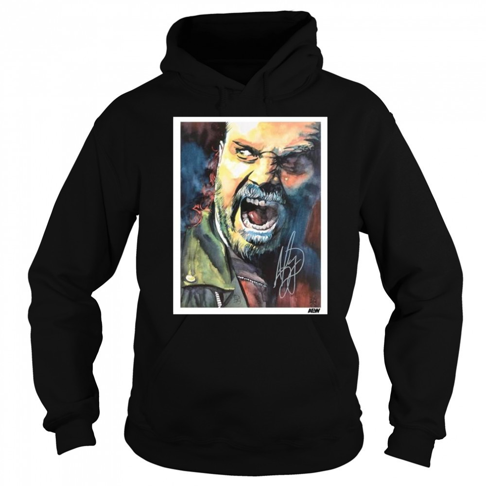 The Art of Rob Schamberger – Hangman Adam AEW Signature t-shirt Sweatshirt