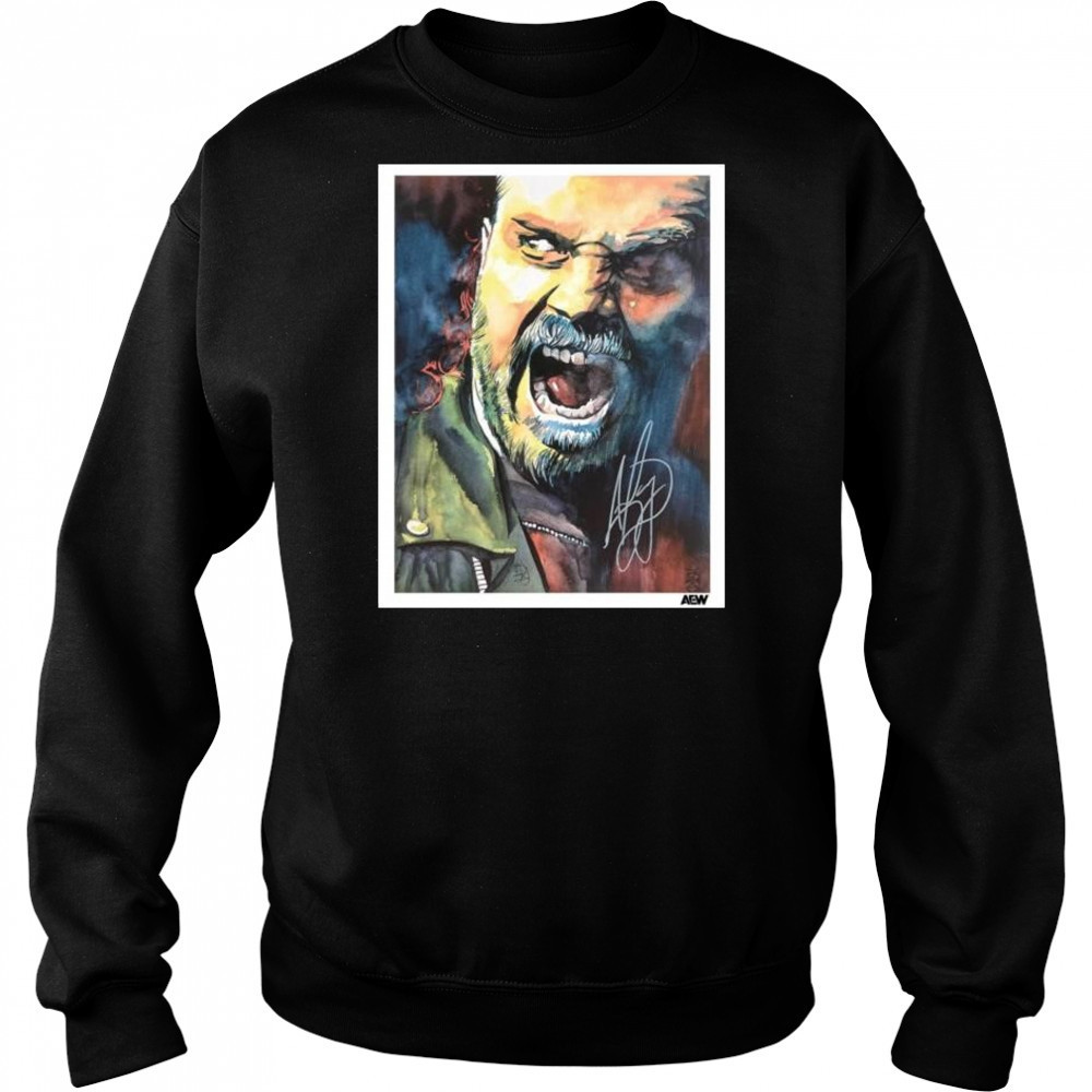 The Art of Rob Schamberger – Hangman Adam AEW Signature t-shirt Hoodie