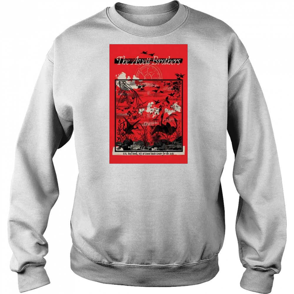The Avett Brothers Count Basie Center For The Arts, Red Bank, NJ May 6 2025 Concert t-shirt Hoodie