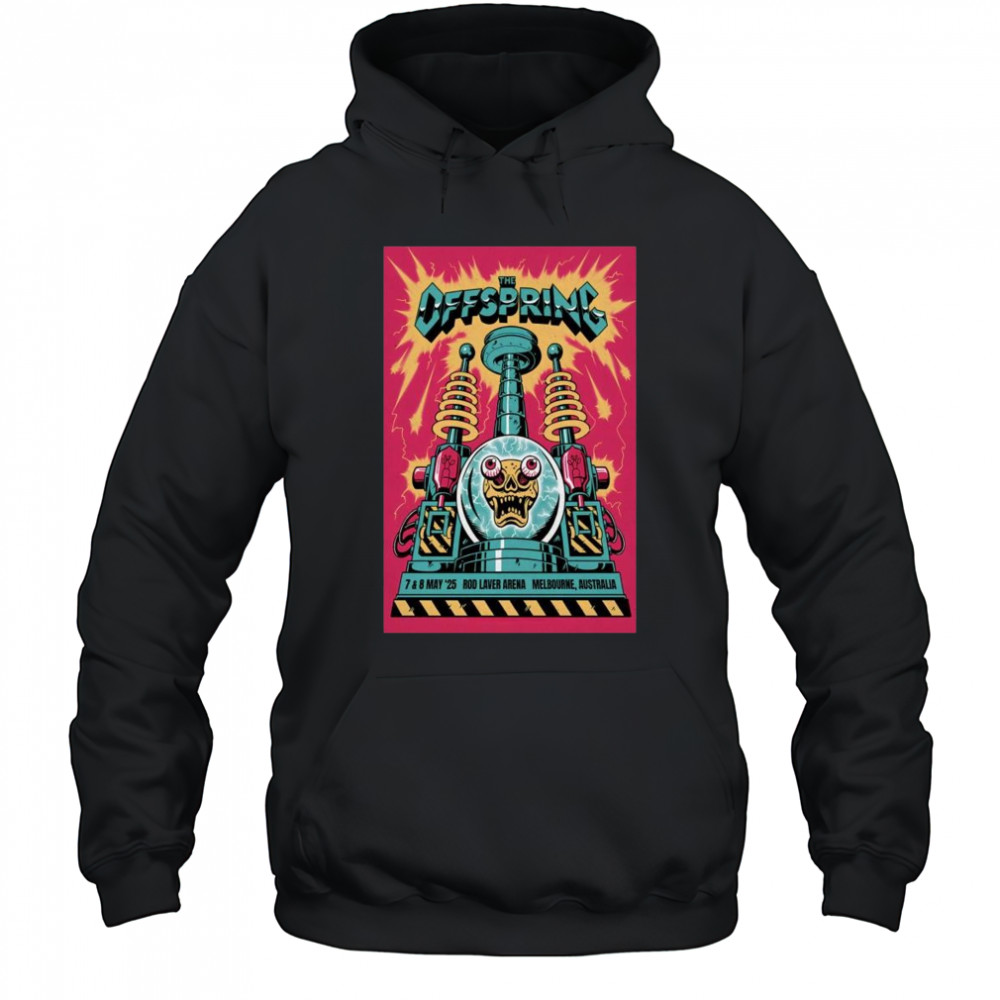 The Offspring Rod Laver Arena Melbourne, Australia May 7-8 2025 Tour t-shirt Hoodie