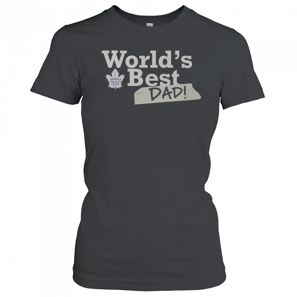 Toronto Maple Leafs World’s Best Dad T-Shirt Women's T-shirt
