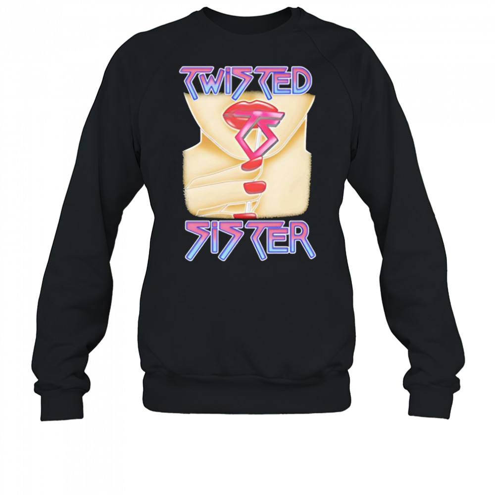 Twisted sister kiss shirt Sweatshirt