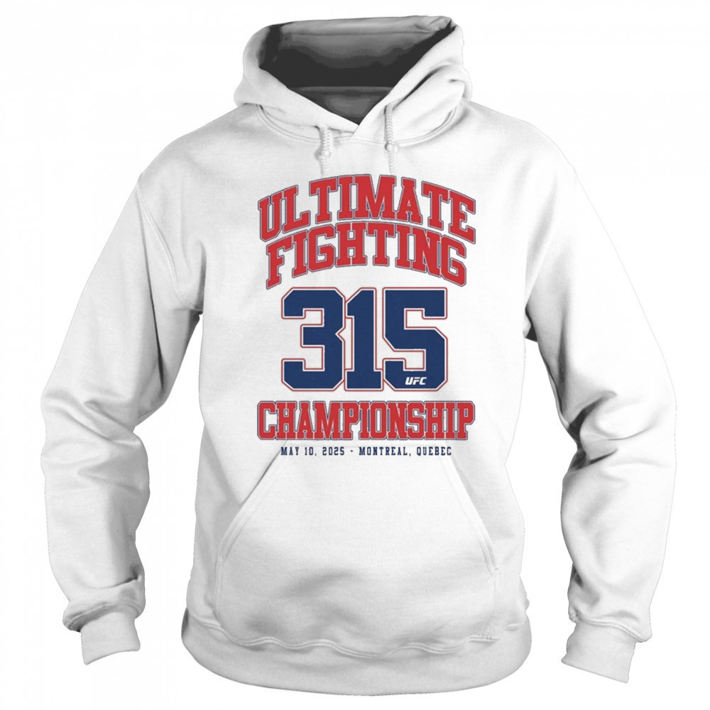 UFC 315 Varsity Shirt Sweatshirt
