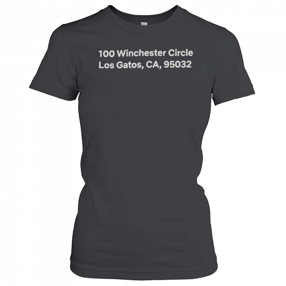 VA Tokyo X Netflix Frgmt 100 Winchester Circle Los Gatos CA 95032 T-Shirt Women's T-shirt