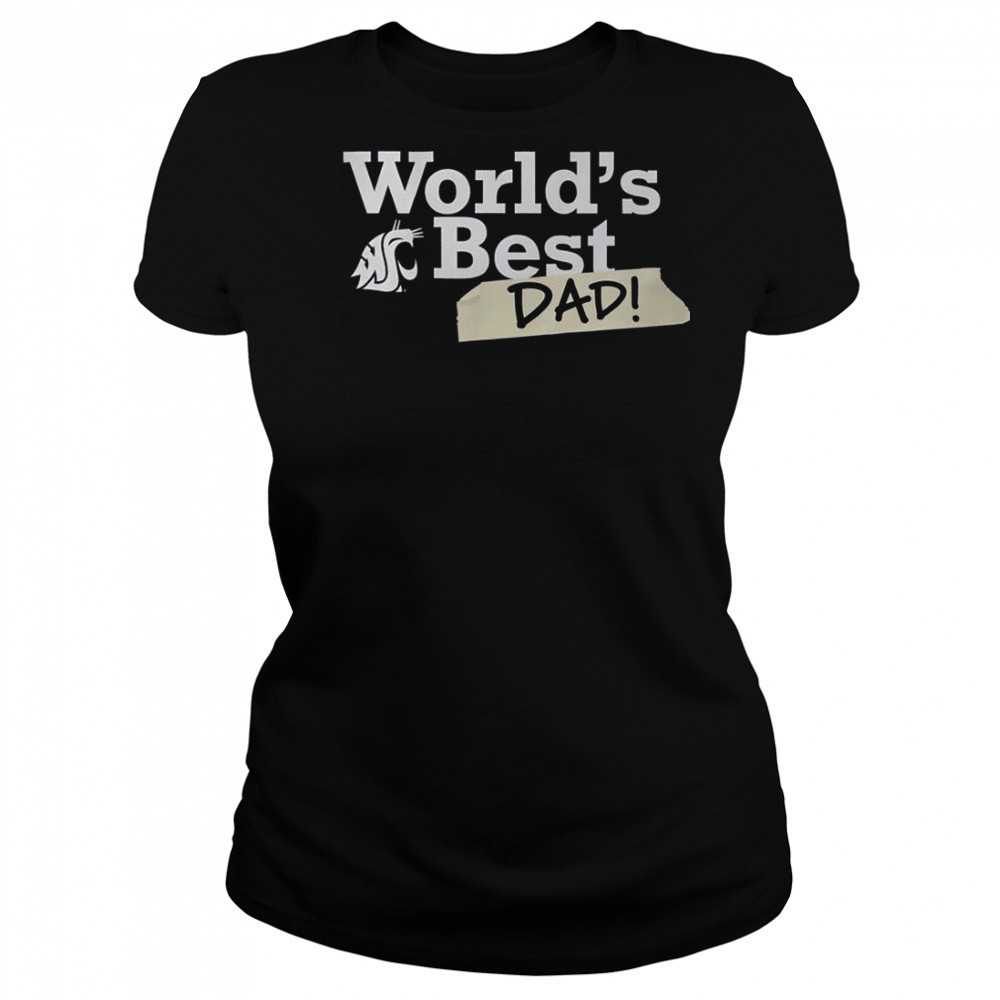 Washington State Cougars World’s Best Dad T-Shirt Women's T-shirt