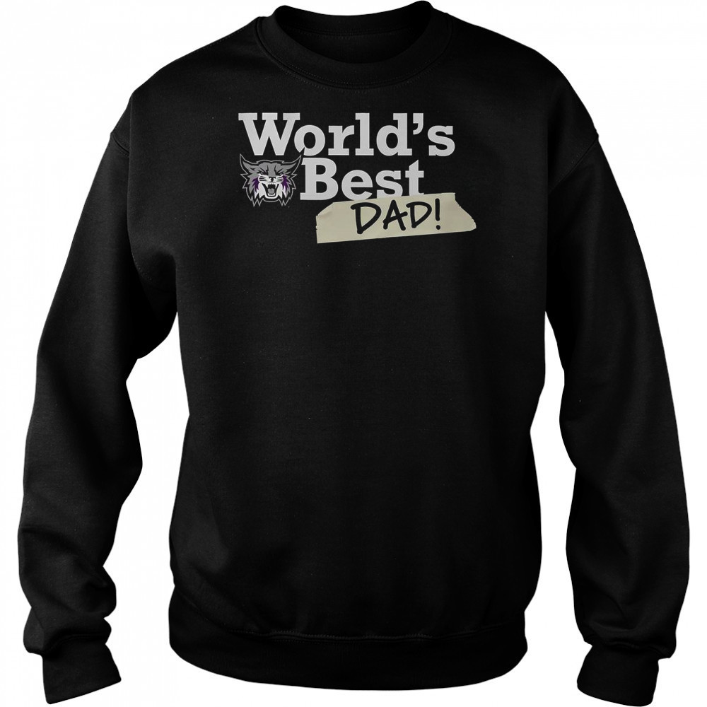 Weber State Wildcats World’s Best Dad T-Shirt Hoodie