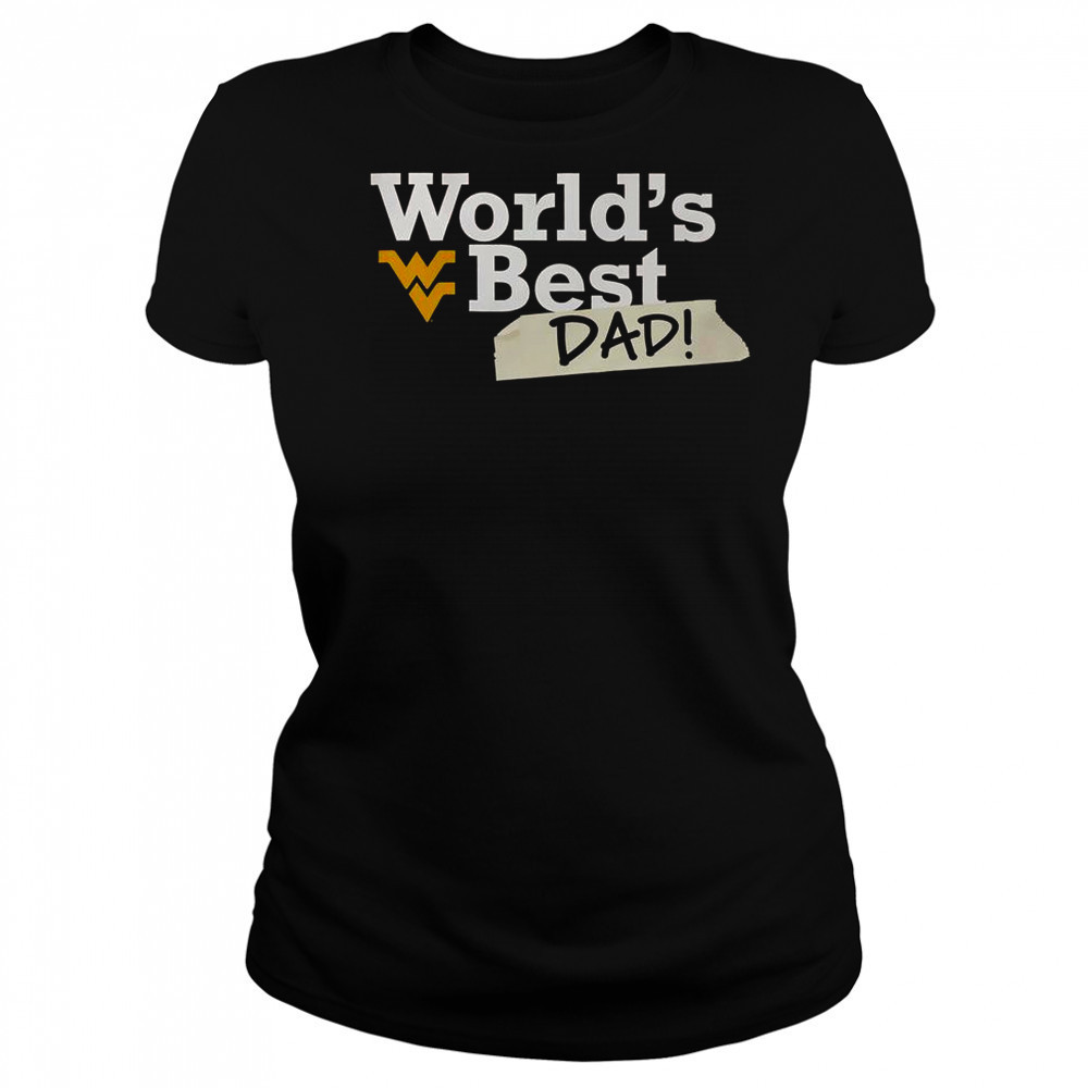 West Virginia Mountaineers World’s Best Dad T-Shirt Women's T-shirt