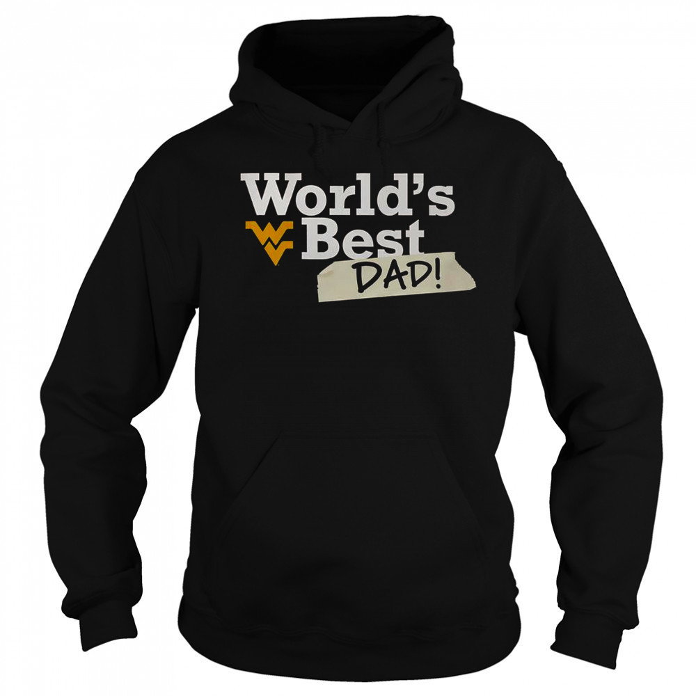 West Virginia Mountaineers World’s Best Dad T-Shirt Sweatshirt